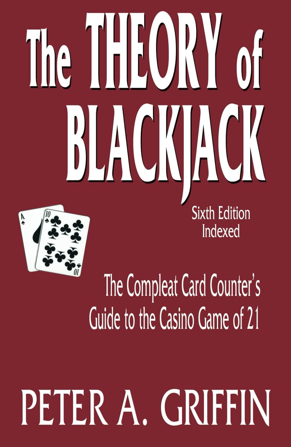 Εξώφυλλο βιβλίου The Theory of Blackjack του Πήτερ Γκρίφιν