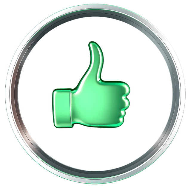 πράσινο σύμβολο οκ αντίχειρας