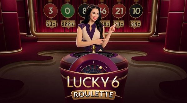 Lucky 6 Roulette_Branded with logo_1200x628_female dealer_EN j